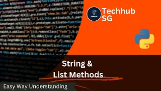 Python String List Explained Day 5 - Python for Beginners