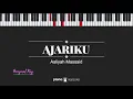 Ajariku (ORIGINAL KEY) Aaliyah Massaid (Karaoke Piano Cover)