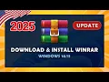 Download Lagu WinRAR downloaden en installeren op Windows 11/10/7 in 2025 | (Tutorial)