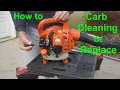 Leaf Blower Trimmer Won t Start or Runs Poorly - Carburetor Cleaning or Replace