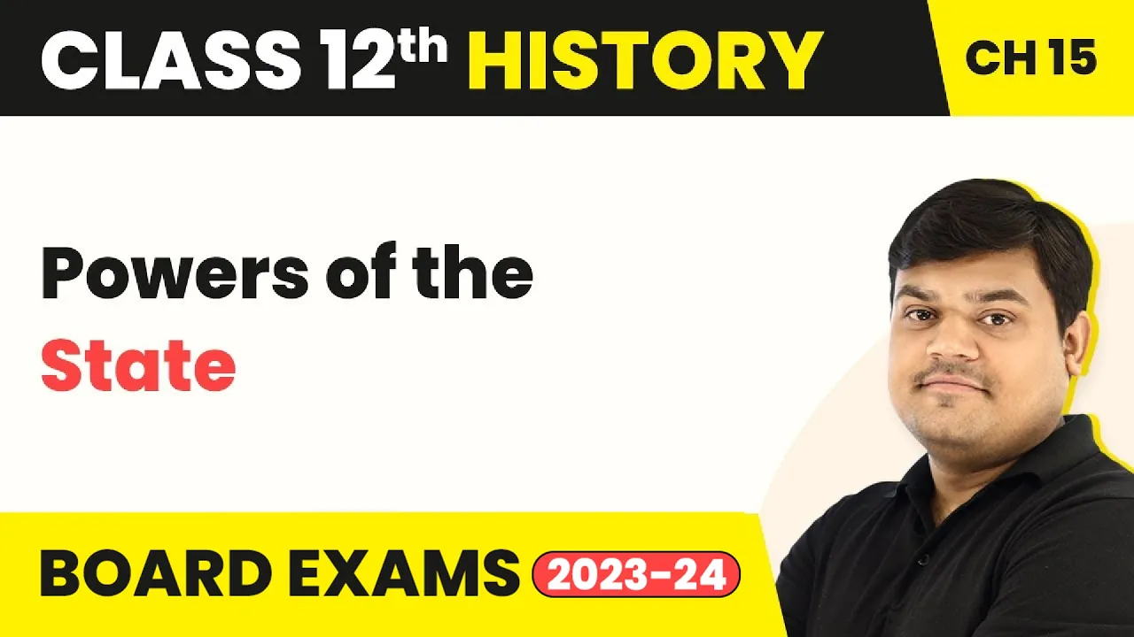 Powers of the State - Framing the Constitution | Class 12 History Chapter 15 (2025-26)