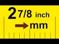 How to Convert 2 Inches to Millimeters
