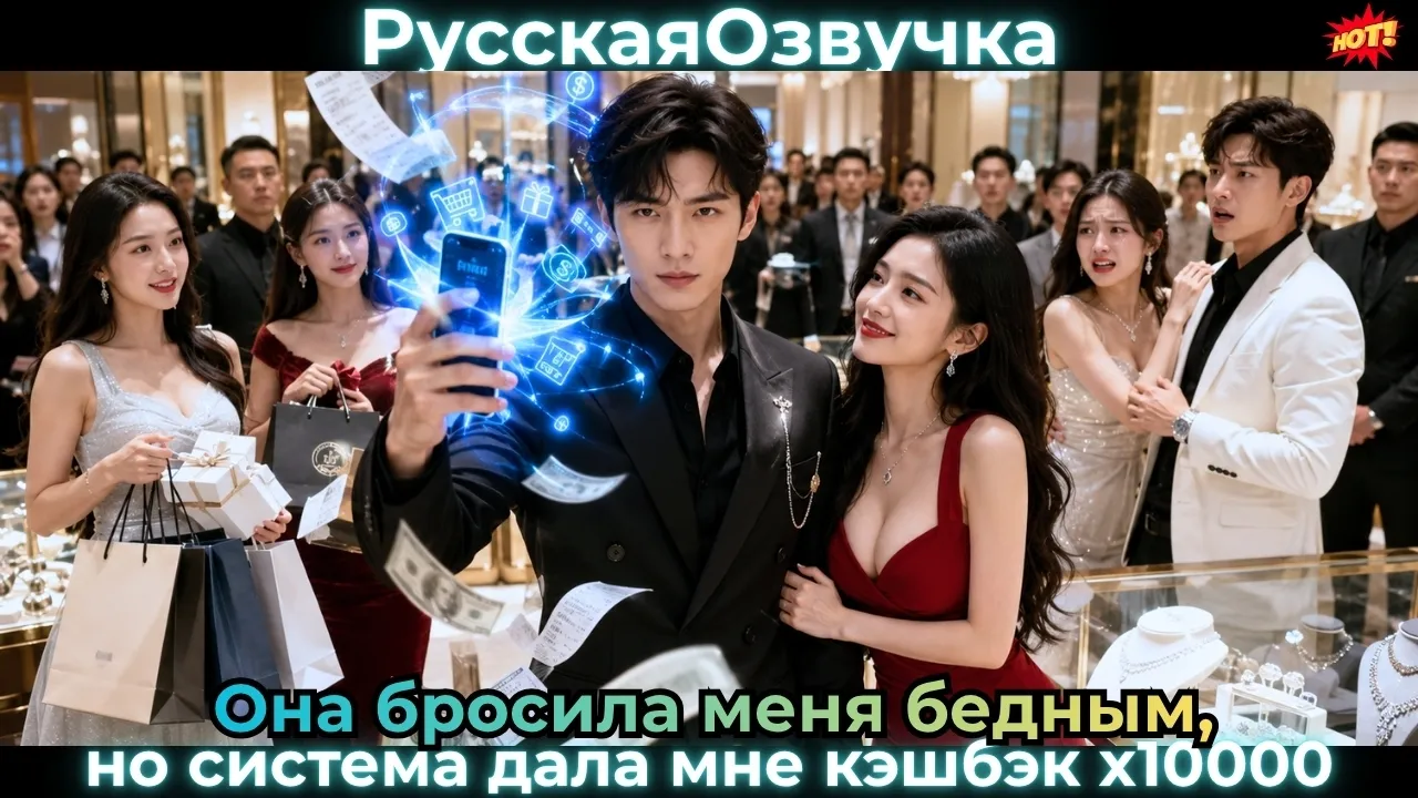 Она бросила меня бедным, но система дала мне кэшбэк x10000! #ceo #drama #дорама poster