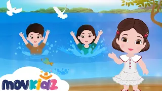 নোটন নোটন পায়রাগুলি | Noton Noton paira guli | Bengali Rhymes for kid's | Bangla Cartoon | movkidz
