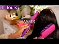 💜ASMR Hair Brushing💜 Focus \u0026 Relax 💫 ASMR for Work, Study \u0026 Chill Time🌟 No Talking