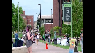 NMU first day of in-person classes