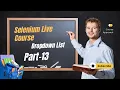 Selenium Course For Beginners Dropdown List Selenium Tutorial Free Part 13