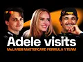 Adele Visits McLaren Mastercard F1 Team McLaren Racing