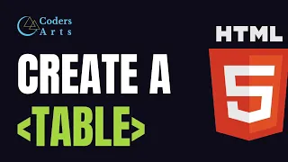 6 How to Create a Table in HTML HTML Tutorial For Beginners