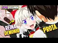 😈Debía DERROTAR al REY DEMONIO , pero SE ENAMORÓ de ELLA💜YUUSHIBU RESUMEN