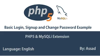 PHP MySQL Signup Login Example Part