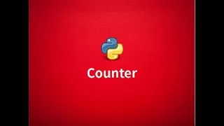 Exploring collections Counter in Python