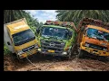 Lagu Ngeri || Truck Ini Hampir Terbalik Akibat Jalan Yang Rusak