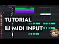 ACE Studio Now Supports MIDI Device Input Complete Tutorial Inside