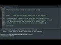 What is the meaning of single and double underscore before an object name