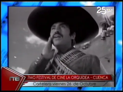 7mo Festival de Cine La Orquídea - Cuenca cartelera viernes 26 de Octubre