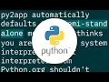 App built with non-system Python using py2app in pyenv not runnable on other machines