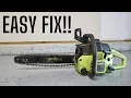 How To Replace Fuel Filter Primer Bulb Fuel Line Spark Plug on Poulan Chainsaw