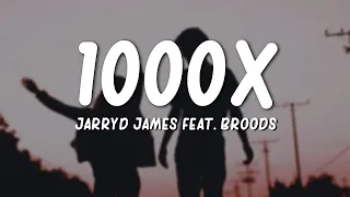 Download Jarryd James - 1000x (Lyrics) ft. Broods MP3