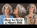 4 WAYS TO STYLE A SHORT BOB HAIR CUT Nikol Johnson
