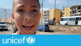 Nine-year-old Derwimar's life in Venezuela after the earthquakes | UNICEF