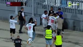 برازيلي وأسمر أول أهداف البرازيلي خوان ألفينا مع نادي الزمالك في شباك مودرن سبورت 