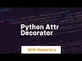 python attr decorator