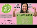 HELLO FRESH CANADA 40 OFF FIRST BOX Unboxing Review 2020