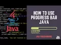 How To Use JProgress Bar Java Swing