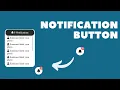 Notification Button UI Design Using Html CSS And JS