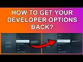 How to get developer options on firestick - April 2024 Update