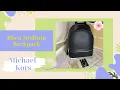 Michael Kors Rhea Medium Backpack Black