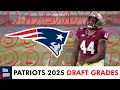 Patriots Draft Grades All 7 Rounds In 2025 NFL Draft Ft Will Campbell Joshua Farmer