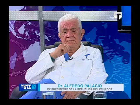 Mundo al día, junto a Alfredo Palacios