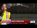 Clarendon County Fire Rescue responds to hundreds of acres of grass and wood fires