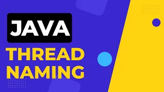 java thread naming Naming a thread in Java Multithreading in java