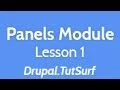 Panels - Part 1