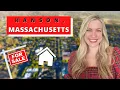 HANSON MA LIVING in SUBURBS of MASSACHUSETTS