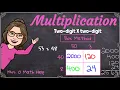 Multiplication 2 digit x 2 digit Box Method Mrs O Math Help