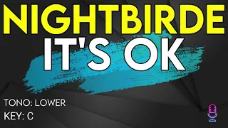 Download Nightbirde - It's OK - Karaoke Instrumental - Lower MP3