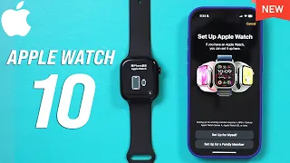 apple watch series 10 complete setup tutorial