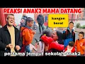 REAKSI ANAK2 MAMANYA JEMPUT SEKOLAH 