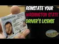 Reinstate a Washington State Driver s License