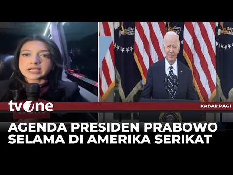 Presiden Prabowo Tiba di AS dan akan Bertemu Joe Biden