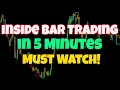 Best Inside Bar Trading Strategy