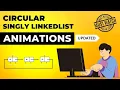 Circular Singly Linked List Animations Data Structure Visual How