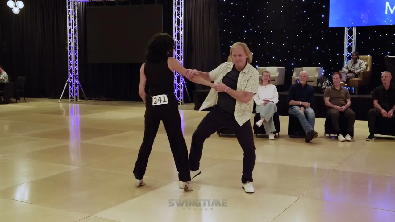 John Jordan & Goga Fortin - 4th place Masters Jack&Jill Finals - SwingTime Denver 2026