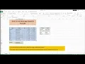 How to use Daverage formula in Excel