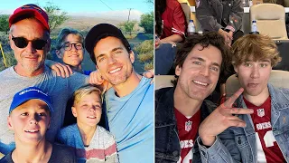 Matt Bomer Husband Simon Halls Have a House Full of 3 Sons - Including Twins
