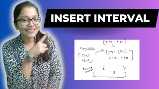 Insert Interval - Leetcode MEDIUM